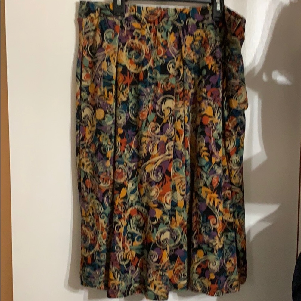 LuLa Roe Madison Skirt Fall Colors